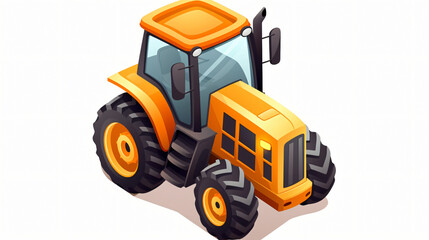 Obraz na płótnie Canvas Tractor machinery