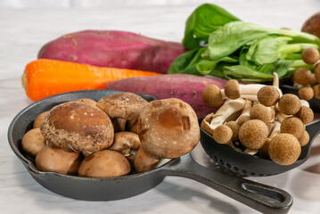 キノコと秋の野菜