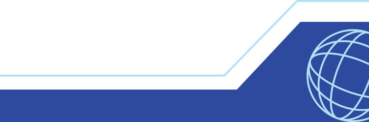 blue letterhead footer, blue line footer