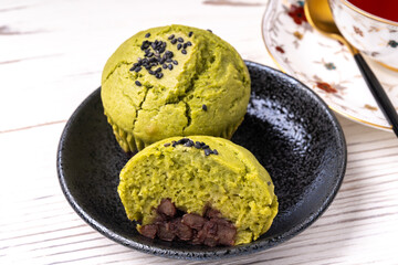 抹茶マフィン