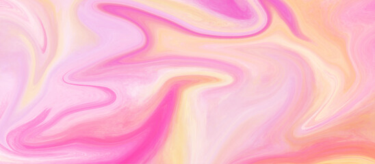Obraz premium abstract colorful background .Abstract beautiful swirl liquid background. acrylic liquid textures with spots and splashes of color paint. colorful marble pattern of the blend of curves .