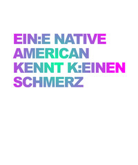 Woke Gender Satire - Ein Indianer kennt keinen Schmerz