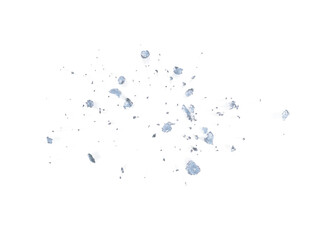 Broken ice. There is movement PNG transparent © pornchai