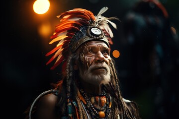 Aboriginal people, the indigenous inhabitants of Australia,Generated with AI