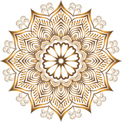 New Vactore Mandala Design Pattern PNG Template abstract background