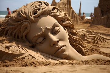 Skulpuren aus Sand