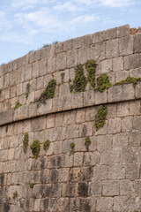 Wall texture old historic lokrum