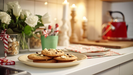 Christmas baking, holidays recipe and home cooking, holiday bakes, ingredients and preparation in English country cottage kitchen, homemade food and cookbook