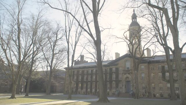 First US Capitol. Princeton University. Nassau Hall