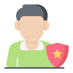 Custom Protection Flat Icon