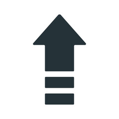 Arrow icon vector on trendy design