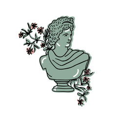 Green Romantic Modern Ancient Greek Statue Of Rome God