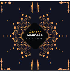 Creative luxury of mandala illustration