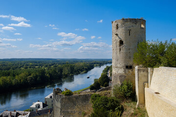 The Mill Tower, Fortress of Chinon, Chinon, Indre-et-Loire, Centre-Val de Loire, France