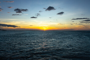 Sunrise at kanyakumari
