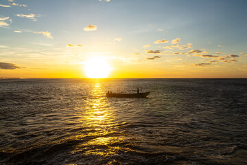 sunrise over the sea