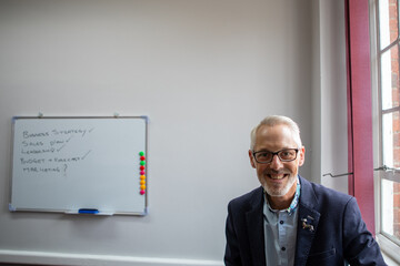 Business man and business coach