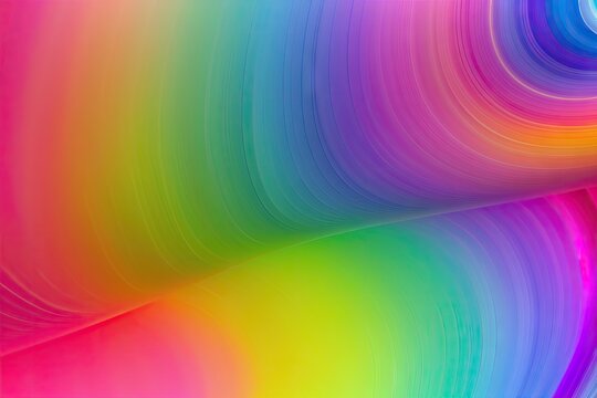 a close up of a colorful abstract background long flowing fabric, generative ai