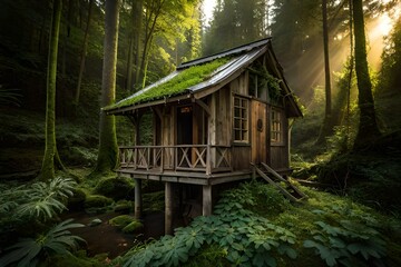 cabin in the woods