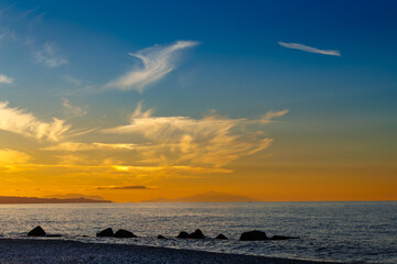 Sunset on the beaches of Spadafora, Sicily © KajzrPhotography.com