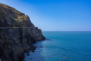 View of the Tyrrhenian Sea from Tindari on the island of Sicily