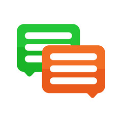 speech bubble vector illustration design