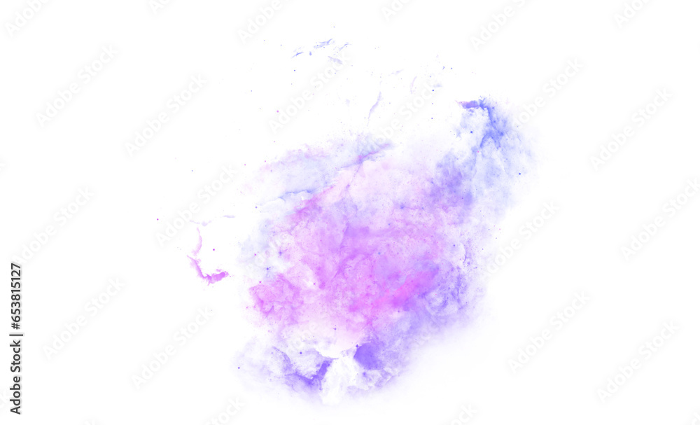 Wall mural blue clouds outer nebula galaxy png transparance background