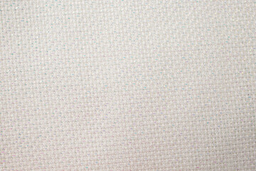 white canvas structure with metallic thread insertions, abstract  backdrop