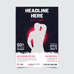 Fitness Gym Flyer Template