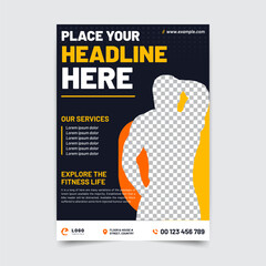 Fitness Gym Flyer Template