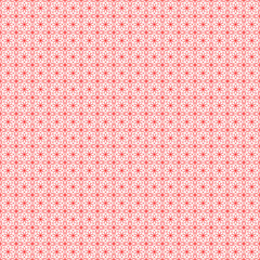 Seamless surface pattern with crossing circles. Symmetric abstract background. Rounded openwork shelves ornament wallpaper. Circular lacy motif. For digital paper, web design. Vector art illustration