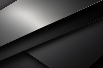 neutral black background with stripes generative ai - obrazy, fototapety, plakaty