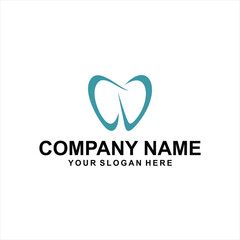 dental abstract logo vector
