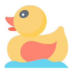 Duck Flat Icon