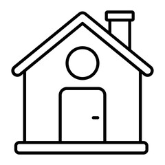Kindergarten Outline Icon