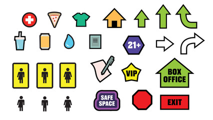 Icons for Event Maps