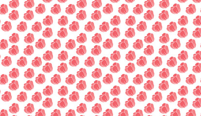 Free vector hand drawn seamless pattern background.