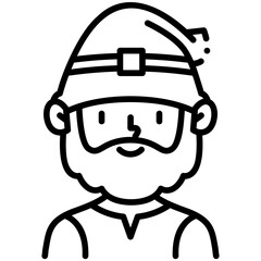Gnome vector icon