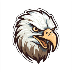 vector eagle  illustration
