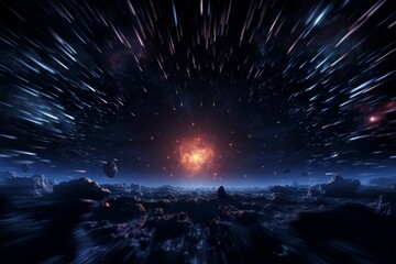 Epic saga unfolds Space Wars, Time Travel, and the Big Bang transformed