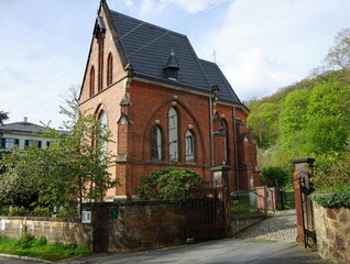 Fototapeta na wymiar Kapelle Maria am Wege in Dresden - Hosterwitz 