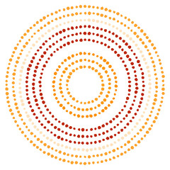 dot paint circle