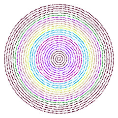 dot paint circle