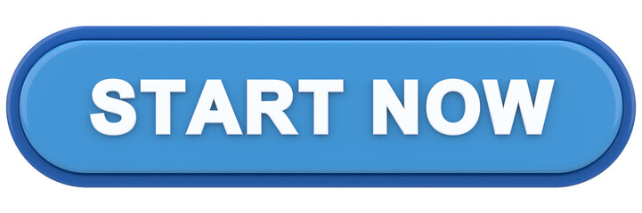 Obraz premium Start now button. 3D illustration.