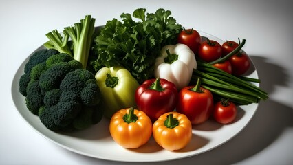 vegetables kept on a table