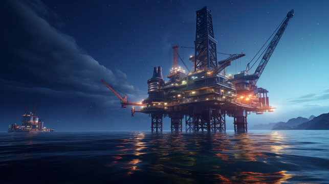 Mobile Offshore Drilling Unit, Jack Up Rig