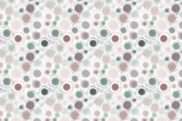 Watercolor, ink or paint round or circles paint splash background for banner ads or presentation. Hand draw abstract art painting for print, card, invitation, package, website header or design. 