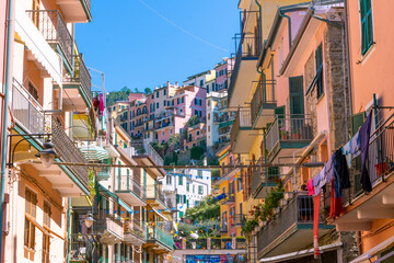 street in the town Cinque Terre