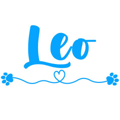 Leo Name for Baby Boy Dog