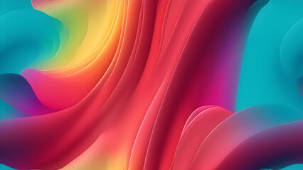 3d colorful background. 3d colorful vibrant background 83. generative ai